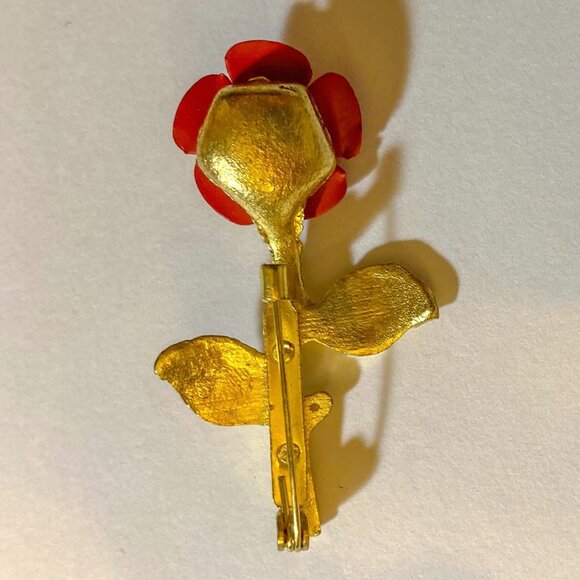 Rose Brooch - Picture 4 of 4